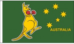 Boxing Kangaroo Table Flags